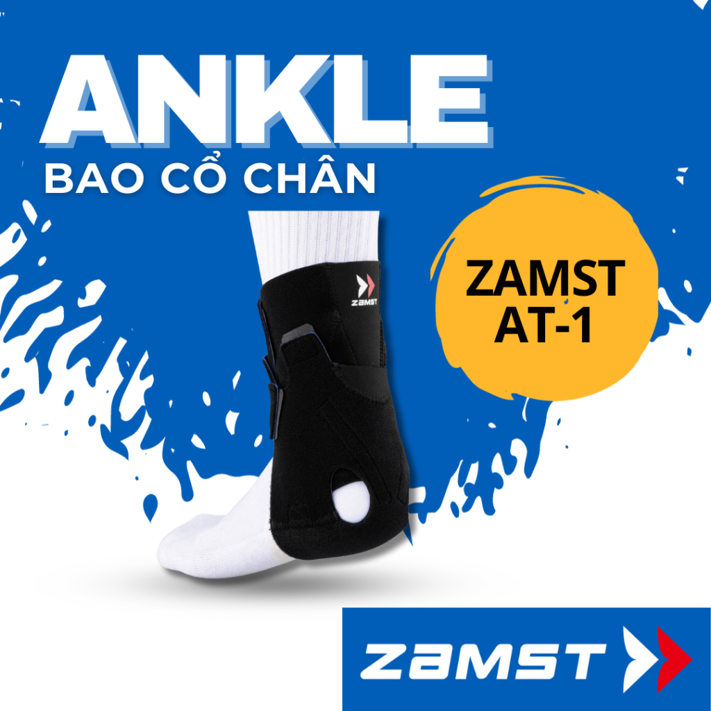 Đai hỗ trợ bảo vệ gân gót chân ZAMST chính hãng AT-1