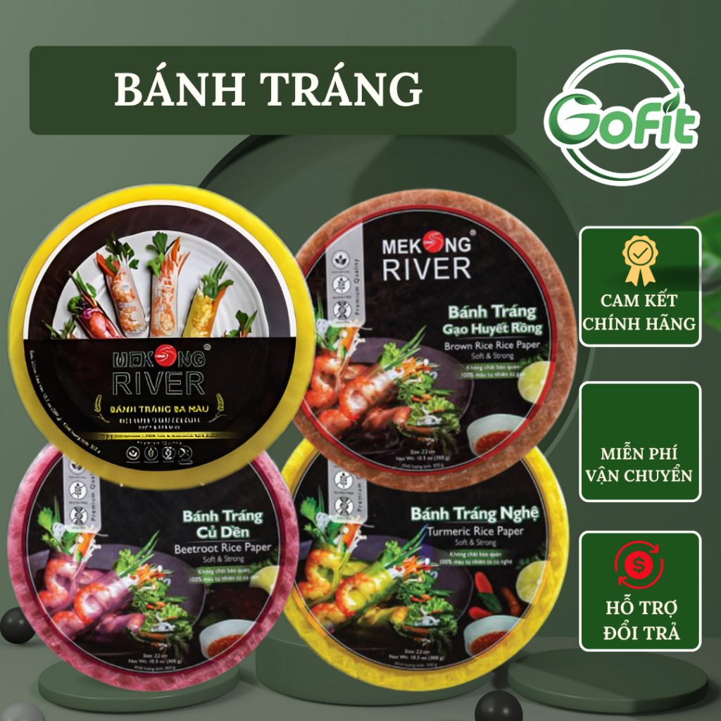 Bánh Tráng MEKONG RIVER Cuốn Gỏi