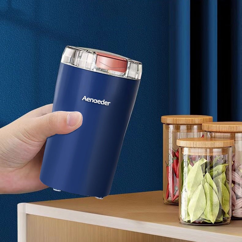 Máy Xay Hạt Khô Máy Nghiền Mini Cầm Tay Xay Bột Khô Đậu Nành Hạt Ngũ Cốc Cafe Siêu Mịn