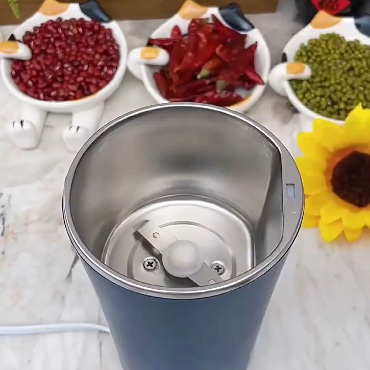 Máy Xay Hạt Khô Máy Nghiền Mini Cầm Tay Xay Bột Khô Đậu Nành Hạt Ngũ Cốc Cafe Siêu Mịn