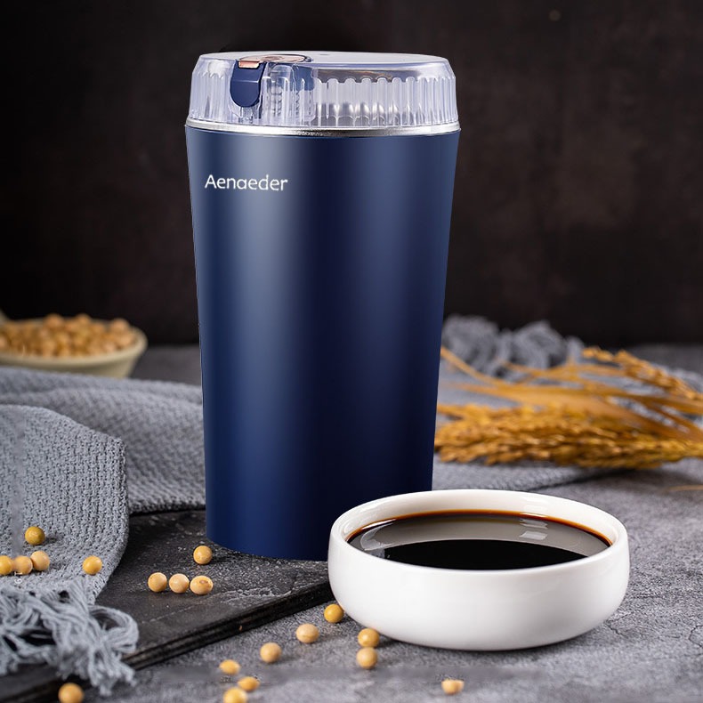 Máy Xay Hạt Khô Máy Nghiền Mini Cầm Tay Xay Bột Khô Đậu Nành Hạt Ngũ Cốc Cafe Siêu Mịn