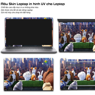 Dán laptop mẫu hoạt hình cho các loại máy Macbook, Dell, Hp, Sony, Lenovo, Asus, MSI, Acer hiệu PSKIN