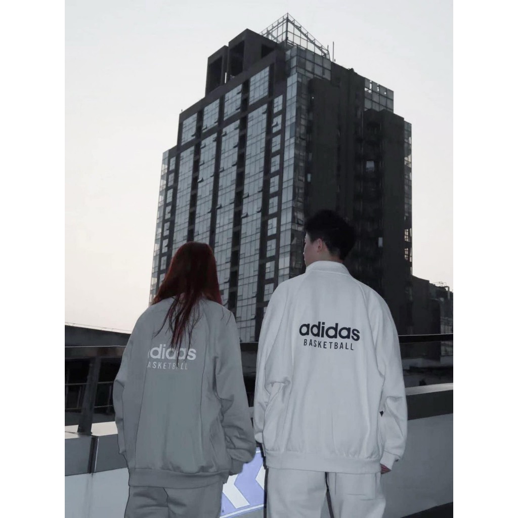 Áo khoác thể thao Adidas cao cấp form rộng basic nam nữ chất poly co dãn áo khoác adidas bomber mẫu mới Sunnyclothing345