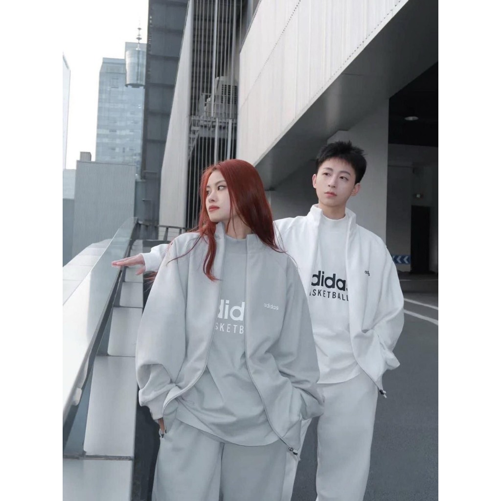 Áo khoác thể thao Adidas cao cấp form rộng basic nam nữ chất poly co dãn áo khoác adidas bomber mẫu mới Sunnyclothing345