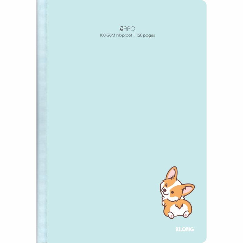 Vở may dán gáy Caro B5 - 120 trang; MS: 835