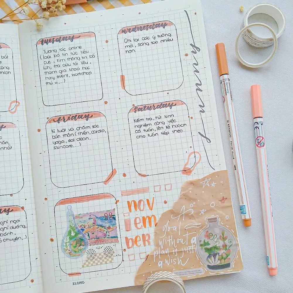 Vở may dán gáy Caro B5 - 120 trang; MS: 835