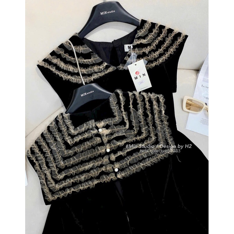 Váy nhung thiết kế