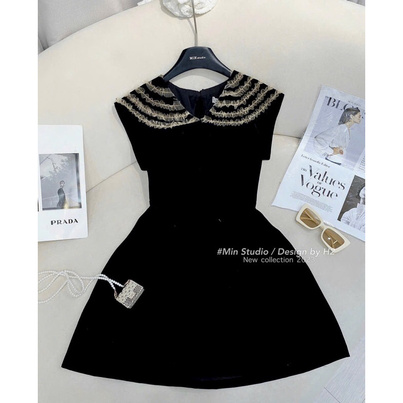 Váy nhung thiết kế