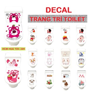 Decal dán TOILET - Trang trí nhà cửa - THUTHAODECOR