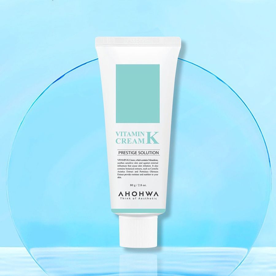 JKBIT-Kem dưỡng vitamin K cream cải thiện tình trạng da mỏng đỏ giãn mao mạch Ahohaw - JK Auth Cosme