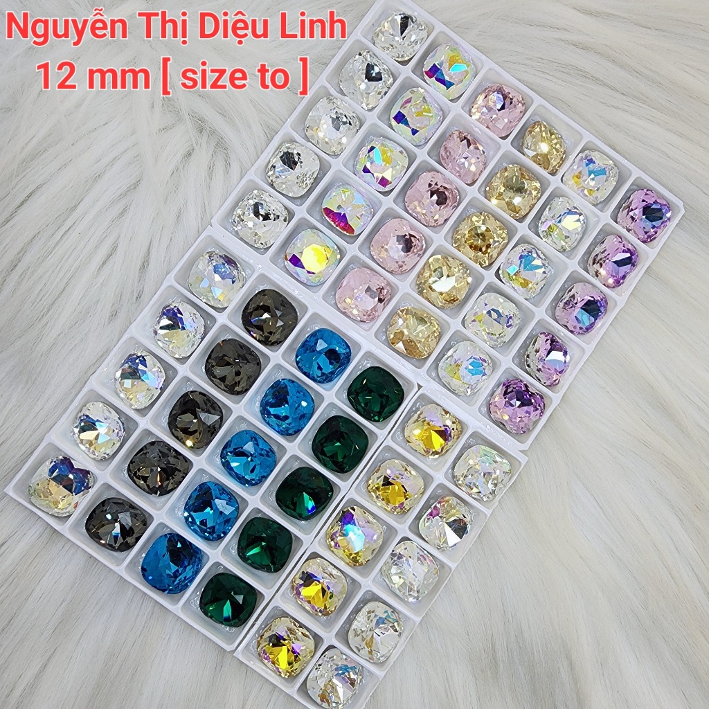 Đá khối K9 vuông bo góc 12mm