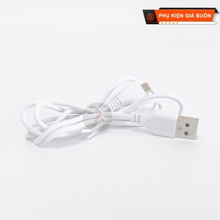 Cáp sạc Usb Micro E5 sạc nhanh đồng bộ data cho Android dài 1M2 2.4A ( Trắng )