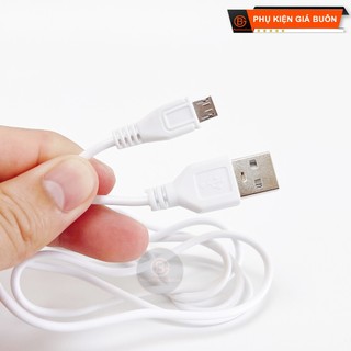 Cáp sạc Usb Micro E5 sạc nhanh đồng bộ data cho Android dài 1M2 2.4A ( Trắng )
