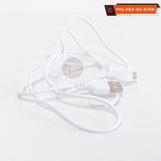 Cáp sạc Usb Micro E5 sạc nhanh đồng bộ data cho Android dài 1M2 2.4A ( Trắng )