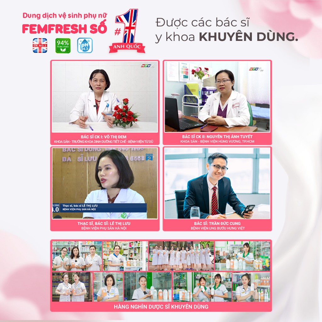 Xịt Thơm Mát, Khử Mùi Vùng Kín Chưa Ion Bạc Lưu Hương Suốt 12h Femfresh Deodorant Active 125ml