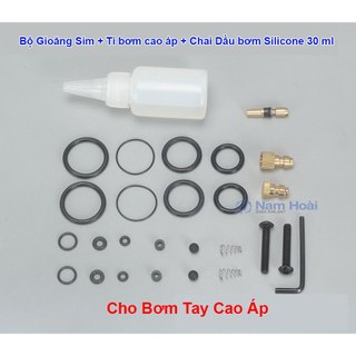 Bộ dụng cụ thay thế bơm tay cao áp gioăng cao su sửa bơm cao áp gioăng sim