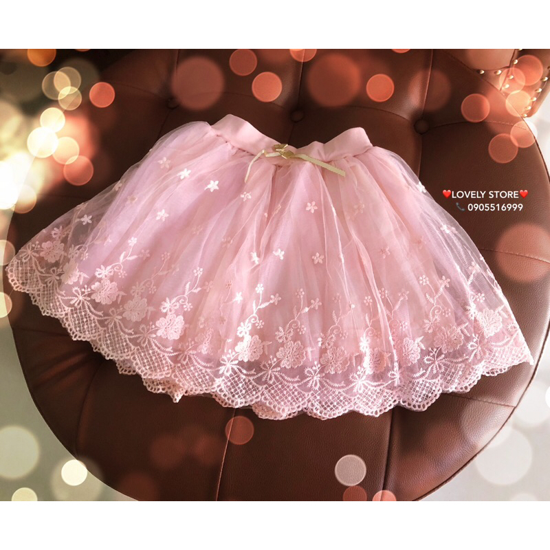 Chân Váy Ngắn Xoè Bồng Bềnh và Đáng Iu Cho bé Gái.Hàng Quảng Châu Loại 1 Cao Cấp.