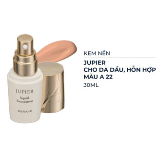 Kem nền menard jupier liquid foundation cho da dầu, hỗn hợp 30ml số 22
