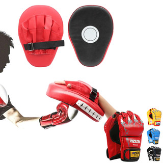 Găng tay boxing đấm bốc + đích đấm boxing đấm bốc - Combo Găng Tay Đấm Bốc + Đích Đỡ Bàn Tay BN chính hãng BN FIGHT
