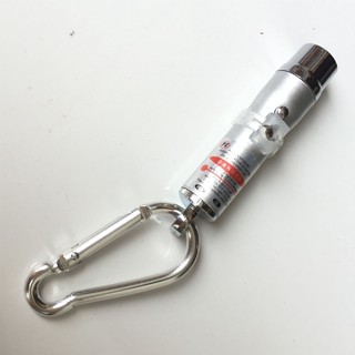 Đèn pin móc khóa 3 in 1 chiếu sáng - soi tiên giả - laser