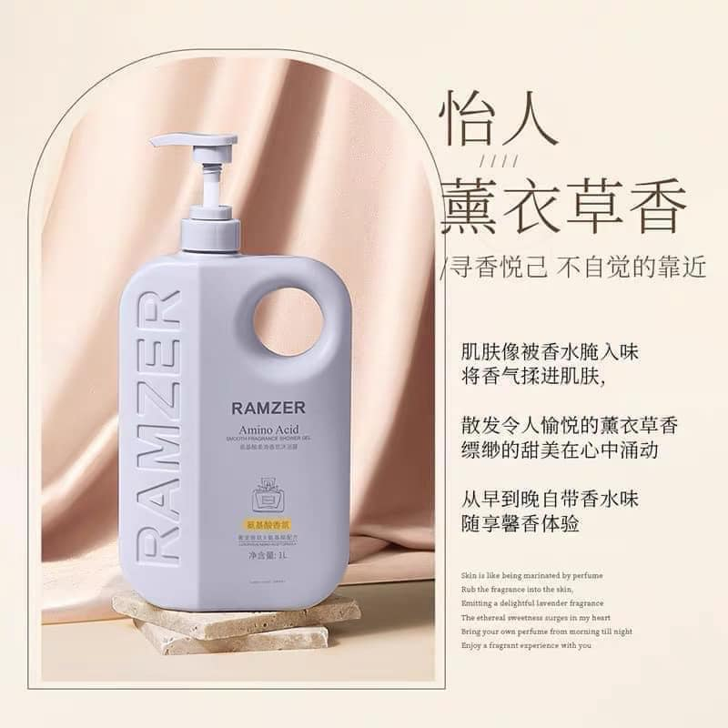 SỮA TẮM DƯỠNG DA RAMZER SIÊU HOT - HÀNG NỘI ĐỊA TRUNG DUNG TÍCH 1000ML