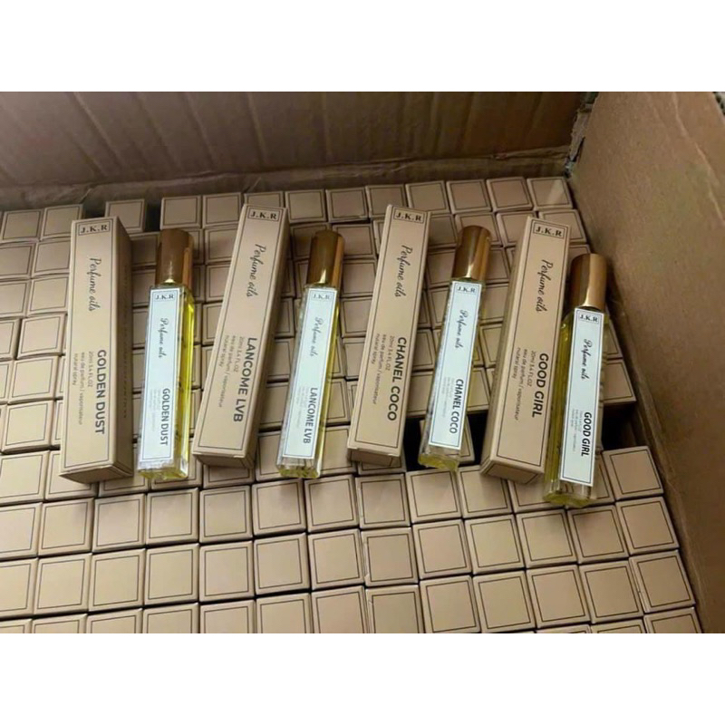 Nước hoa JKR cực Hot 2023 - Tinh dầu nước hoa JKR Perfume Oil 20ml với 4 mùi thịnh hành