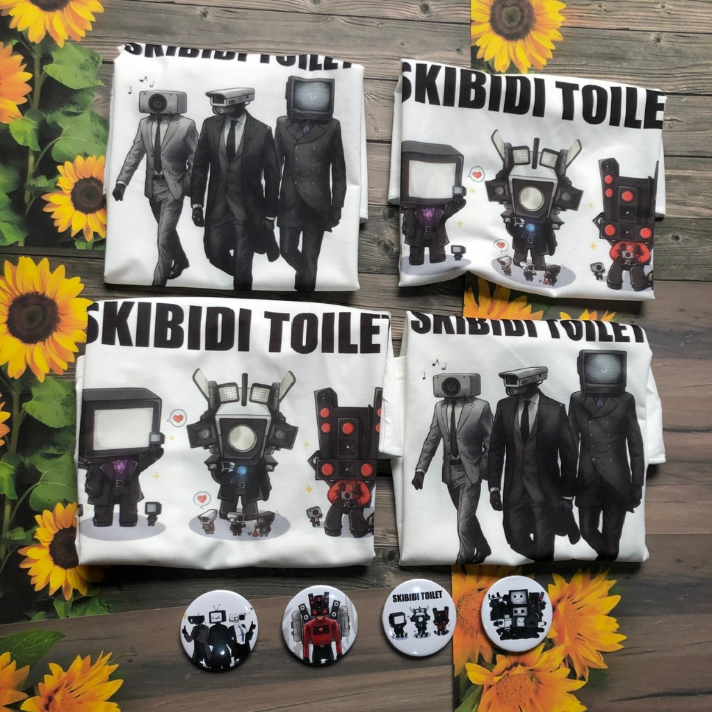 Áo in hình Skibidi Toilet Drill Man Ma1393