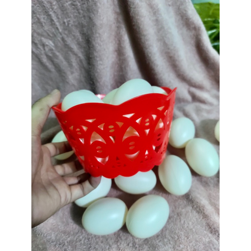 Rổ 20 trứng vịt siêu to cho bé chơi thích lắm nè