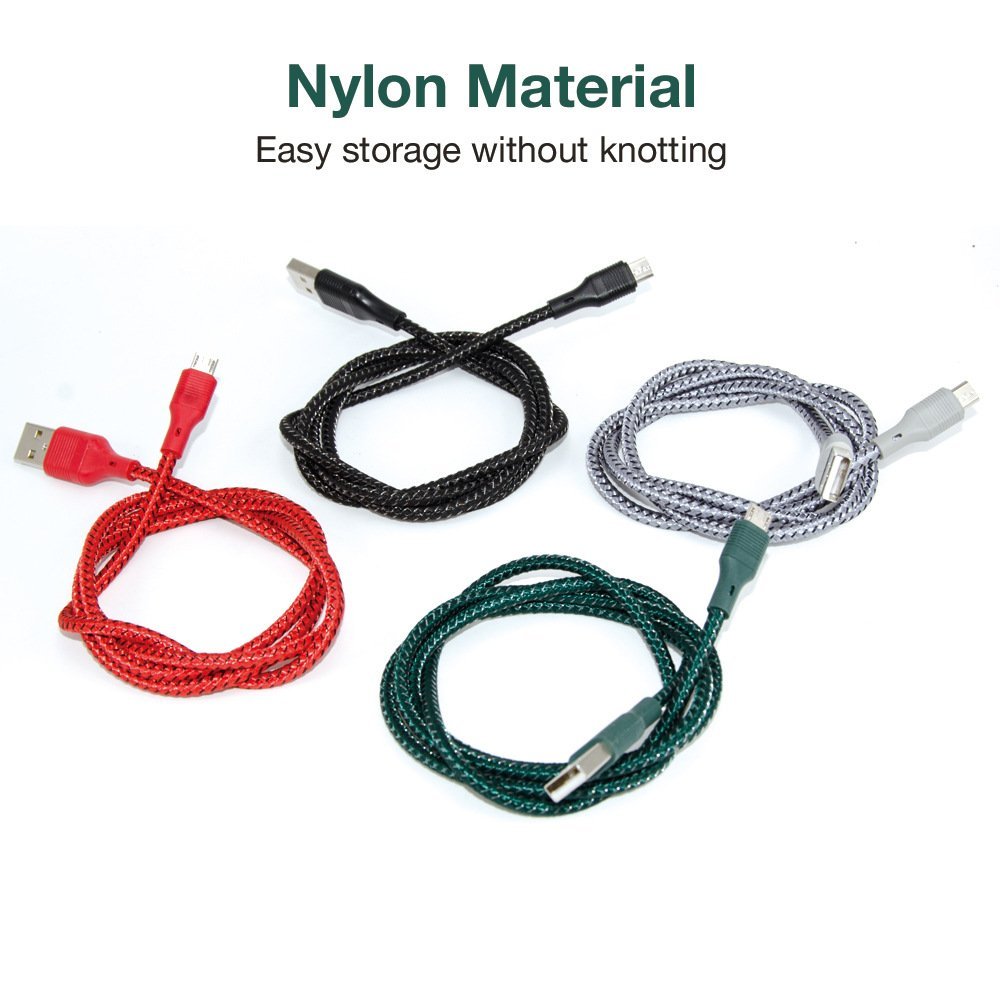 E79 - Cáp Sạc 1M 5A Bọc Dù