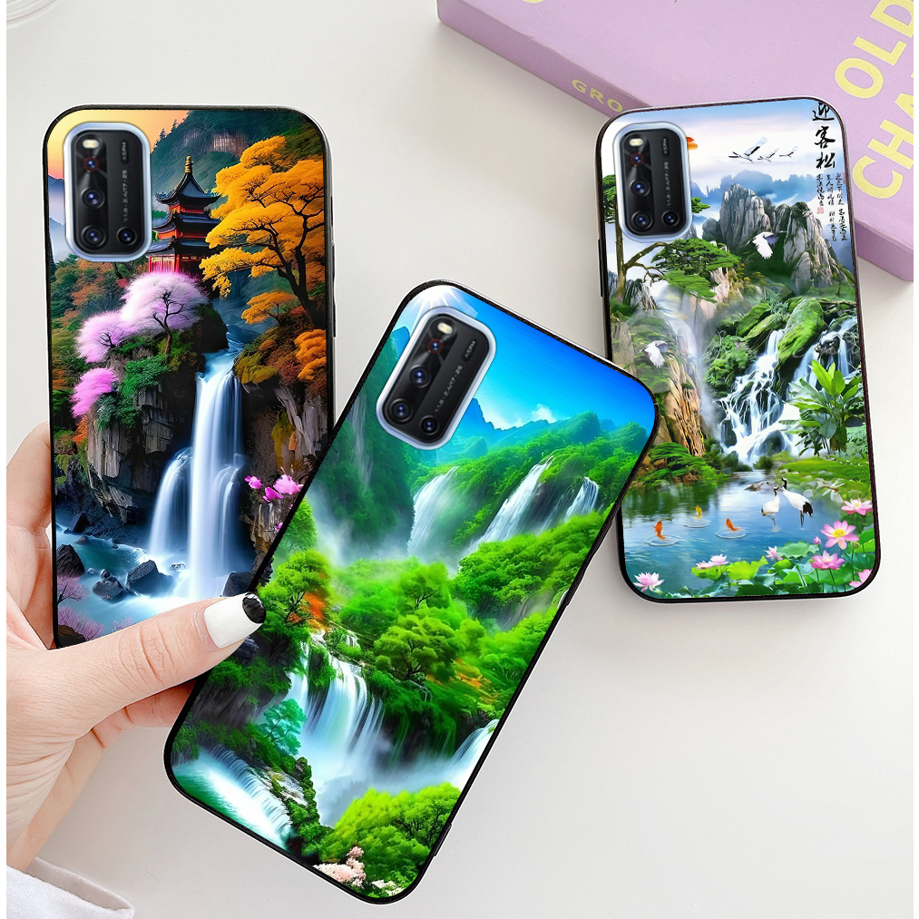 Ốp lưng vivo v19 / v20 / v21 in hình phong cảnh phong thủy tài lộc