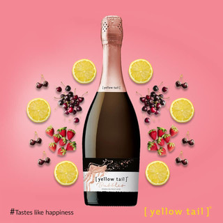 Rượu vang nổ/vang sủi Bubbles Rose,11.5%, Vang Úc nhập khẩu chính hãng/Australian wine