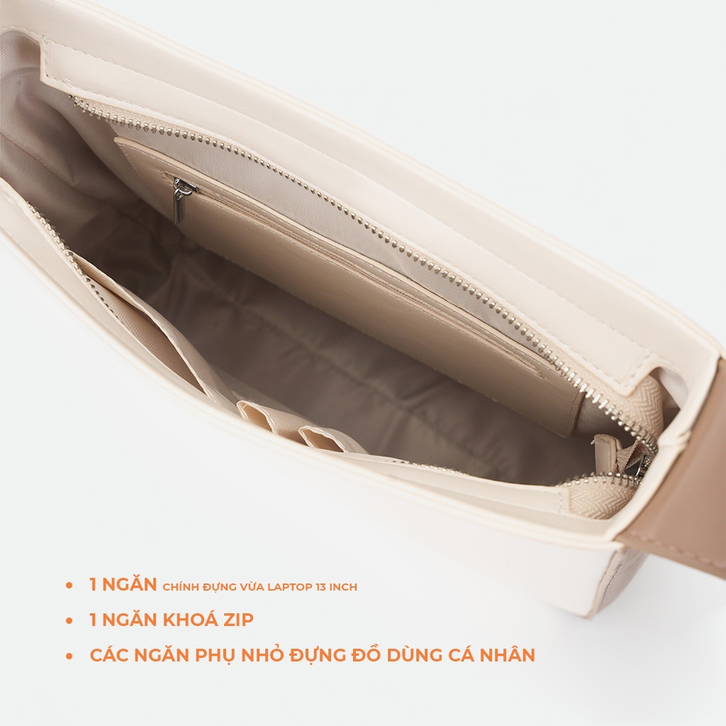 Túi tote nữ LESAC SOL BAG (03 màu)