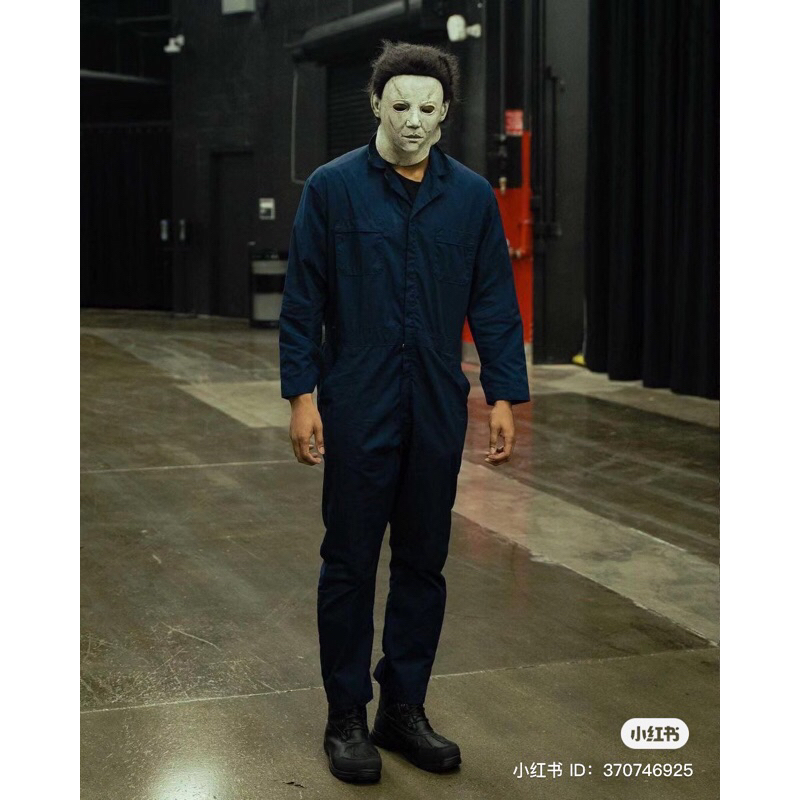 Mặt nạ silicon trùm đầu hoá trang nhân vật Michael Myers cosplay halloween