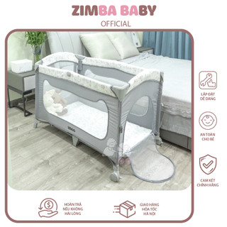 Nôi Cho Bé Đa Năng Umoo UM UM 08167 Chính Hãng Full Tính Năng Gấp Gọn Dùng Cho Trẻ Từ Sơ Sinh