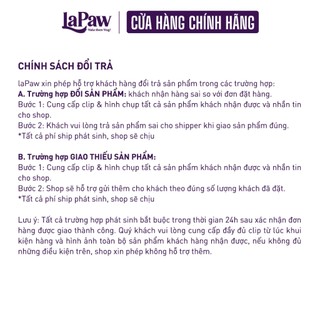 [Combo chó Hạt 1,2KG và Pate 375G] Combo laPaw Gourmet Hạt và Pate chó mọi lứa tuổi