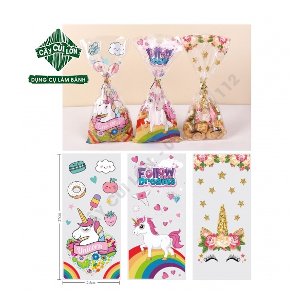 SET 50 TÚI KIẾNG 12.5X27CM