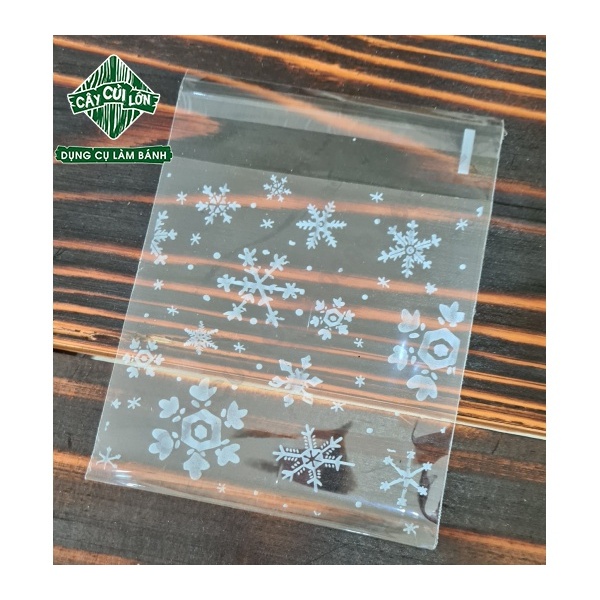 TÚI DÁN NOEL 10X10CM