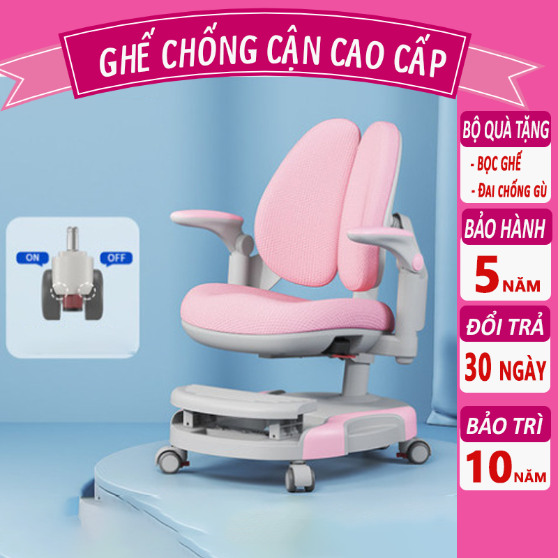 Ghế ngồi học chống gù N01 cho bé giúp trẻ có tư thế ngồi lành mạnh khoa học