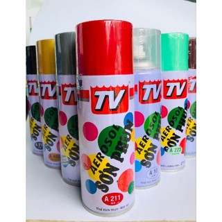 Sơn xịt TV, sơn phun cầm tay, chai 400ml