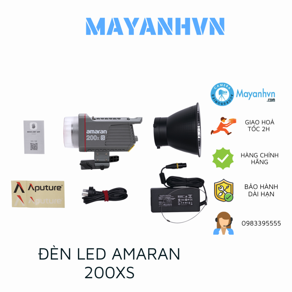 Đèn Led Aputure Amaran 200xS