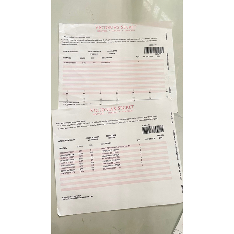 Body Mists - Xịt toàn thân Victoria's Secret 250ml