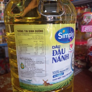 Dầu Đậu Nành Simply 5L