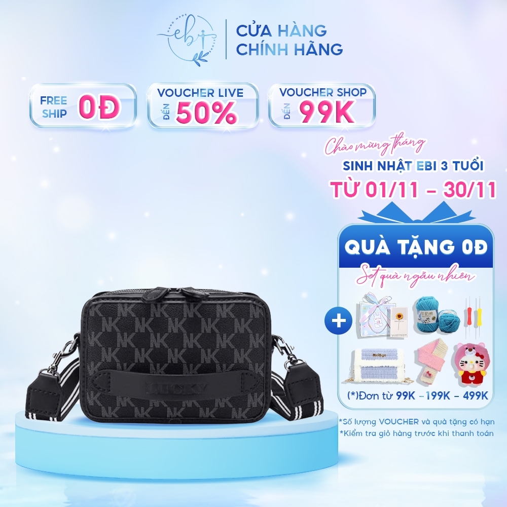 Túi Tự Đan Nam Nữ Lucky, Túi Handmade Thời Trang Hàn Quốc Trẻ Trung Quà Tặng Dành Cho Cặp Đôi