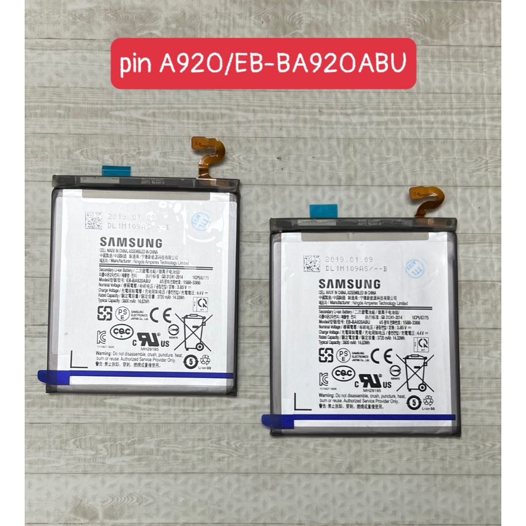Pin samsung A920/EB-BA920ABU ,mới