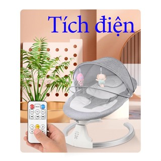 nôi điện tự động cho bé nôi điện cho bé sơ sinh tích điện dành cho bé 0 đến 3 tuổi tải trọng tối đa 20kg
