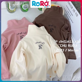 Áo giữ nhiệt cổ 3 phân bé trai bé gái hàng Quảng Châu shop RORO