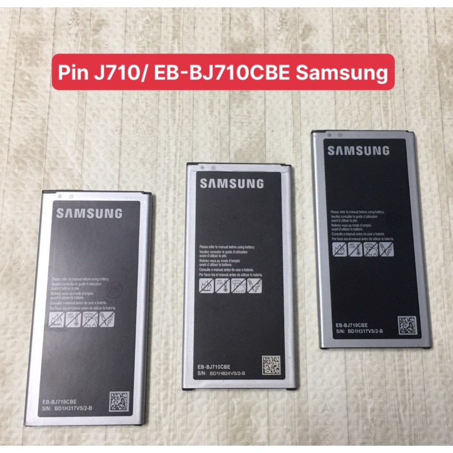Pin J710 sam sung mới