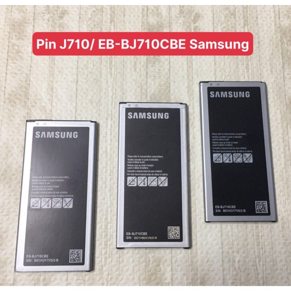 Pin J710 sam sung mới