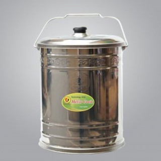 Xô inox đựng nước 10, 15, 20 lít có nắp đậy inox 304