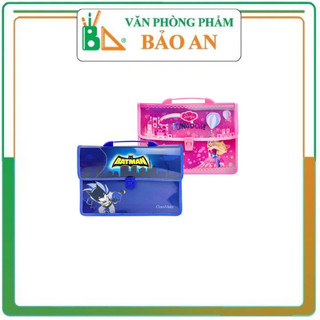 Cặp học thêm 2 ngăn classmate cho bé hình siêu nhân công chúa cl-sb302